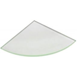 Sapho półka narożna szkło satynowe 22487