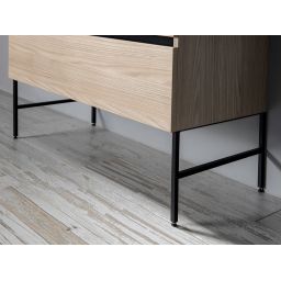 Sapho Odetta nogi do szafki 2 szt. czarny mat 30313