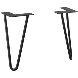 Sapho Odetta nogi do szafki 2 szt. czarny mat 30314