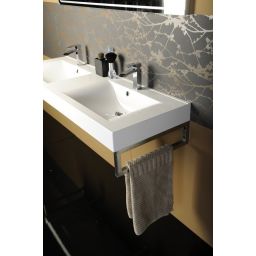 Sapho wspornik pod blat stal nierdzewna szczotkowana 30384