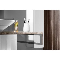 Sapho wspornik pod blat chrom 30390