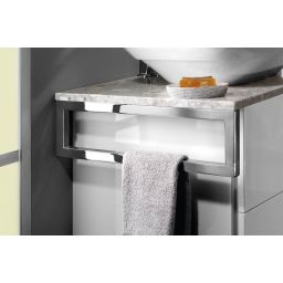 Sapho wspornik pod blat chrom 30390