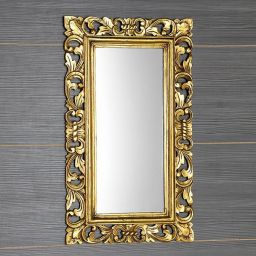 Sapho Samblung lustro 70x40 cm prostokątne rama złota IN110