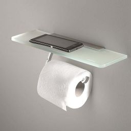 Sapho półka 30 cm szklana ścienna szkło satynowe 22479