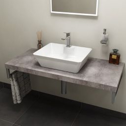 Sapho Avice blat 60 cm podumywalkowy cement AV067