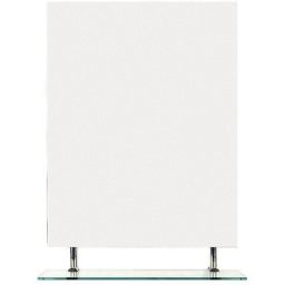 Sapho Wega lustro 70x80 cm z półką chrom/szkło przezroczyste 60092-7