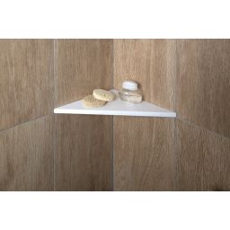 Sapho Abelina półka łazienkowa narożna biały mat AE200-0101