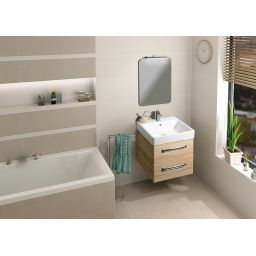 Sapho Ishape lustro 60x80 cm prostokątne AG468