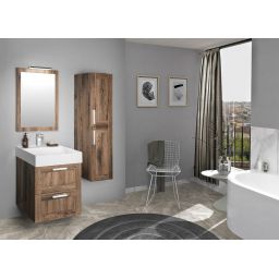 Sapho Amia szafka 60 cm podumywalkowa wisząca dąb collingwood AM060-1919