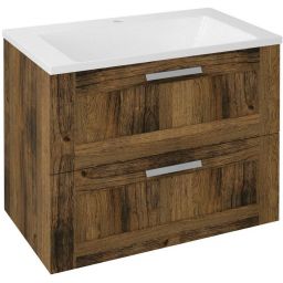 Sapho Amia szafka 75 cm podumywalkowa wisząca dąb collingwood AM075-1919