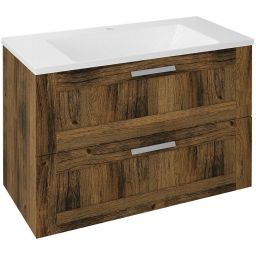 Sapho Amia szafka 89 cm podumywalkowa wisząca dąb collingwood AM090-1919