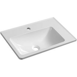 Sapho Arana umywalka 56x35 cm ścienna prostokątna prawa biała AN056