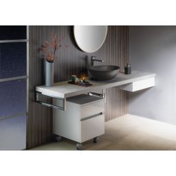 Sapho Avice szafka 45 cm na kółkach biała AV063-3030