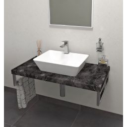 Sapho Avice blat 70 cm podumywalkowy kamień łupany AV079