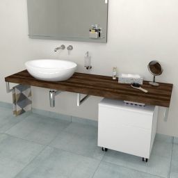 Sapho Avice blat 120 cm podumywalkowy ciemny dąb AV1211