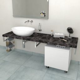 Sapho Avice blat 140 cm podumywalkowy kamień łupany AV1409