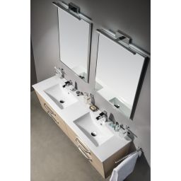 Sapho Arowana lustro 60x80 cm rama chrom AW6080