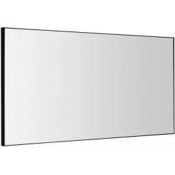 Sapho Arowana lustro 120x60 cm w ramie czarny mat AWB1260