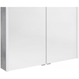 Sapho Alix szafka 106 cm lustrzana z oświetleniem LED dąb srebrny AX106-0011