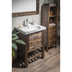 Sapho Brand szafka 56x43x83 cm podumywalkowa stojąca dąb BA068S