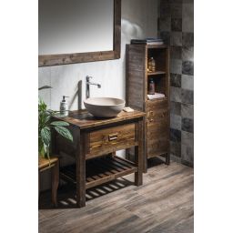 Sapho Brand szafka 80 cm podumywalkowa stojąca świerk bejcowany BA083S