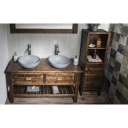 Sapho Brand szafka 130 cm podumywalkowa stojąca świerk bejcowany BA131S