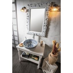 Sapho Cimbura szafka 100 cm podumywalkowa stojąca starobiały mat CIM150