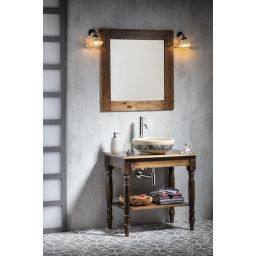 Sapho Cimbura szafka 80 cm podumywalkowa stojąca świerk bejcowany CIM851