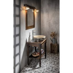 Sapho Cimbura szafka 80 cm podumywalkowa stojąca świerk bejcowany CIM851