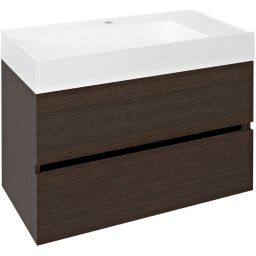 Sapho Odetta szafka 82x43,5 cm podumywalkowa wisząca sosna rustykalna DT085-1616