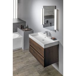 Sapho Odetta szafka 82x43,5 cm podumywalkowa wisząca sosna rustykalna DT085-1616