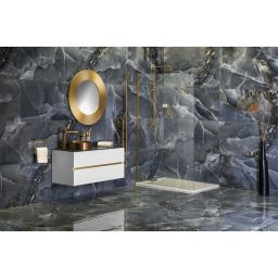 Sapho Odetta szafka 118x43,5x50 cm podumywalkowa wisząca biały połysk DT120-3030