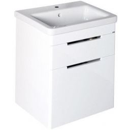 Sapho Ella szafka 46,5 cm podumywalkowa wisząca biały EL052-3030