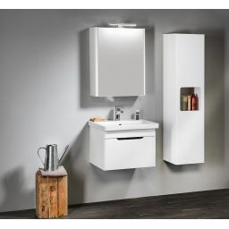 Sapho Ella szafka 56,5 cm podumywalkowa wisząca biały EL060-3030