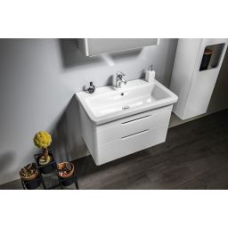 Sapho Ella szafka 76,5 cm podumywalkowa wisząca biały EL080-3030