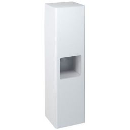 Sapho Ella szafka 35x30x140 cm boczna wisząca biała EL350-3030