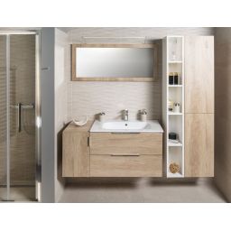 Sapho Espace szafka 172 cm boczna wisząca słupek biały połysk ESC100-3030