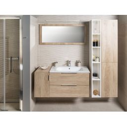 Sapho Espace szafka 172 cm boczna wisząca słupek dąb Alabama ESC230-2222