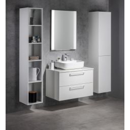 Sapho Espace szafka 172 cm boczna wisząca słupek biały połysk ESC230-3030