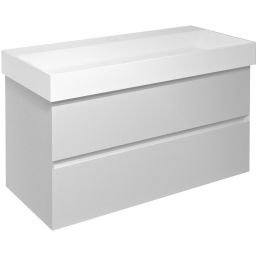 Sapho Filena szafka 95x43,5x51,5 cm podumywalkowa wisząca biała matowa FID1210W