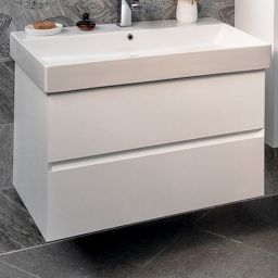 Sapho Filena szafka 95x43,5x51,5 cm podumywalkowa wisząca biała matowa FID1210W