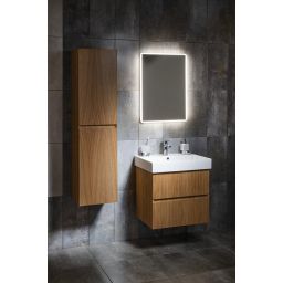 Sapho Filena szafka 57 cm podumywalkowa wisząca dąb FID1260D