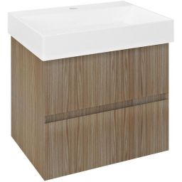 Sapho Filena szafka 57 cm podumywalkowa wisząca dąb FID1260D