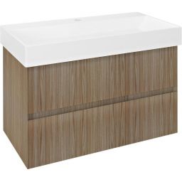 Sapho Filena szafka 82 cm podumywalkowa wisząca dąb FID1285D