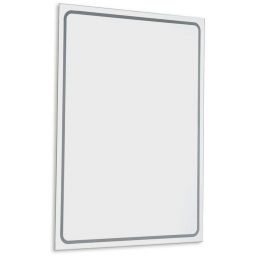 Sapho Gemini lustro 60x40 cm prostokątne z oświetleniem LED GM040