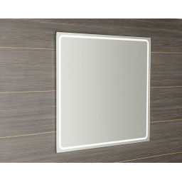 Sapho Gemini lustro 90x90 cm kwadratowe z oświetleniem LED GM092