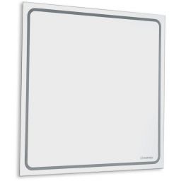 Sapho Gemini lustro 90x90 cm kwadratowe z oświetleniem LED GM092