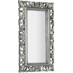 Sapho Samblung lustro 70x40 cm prostokątne rama srebrna IN109
