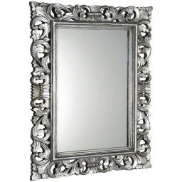 Sapho Scule & Samblung lustro 100x70 cm prostokątne rama srebrny IN156