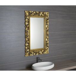 Sapho Scule & Samblung lustro 120x80 cm prostokątne rama złoty IN316